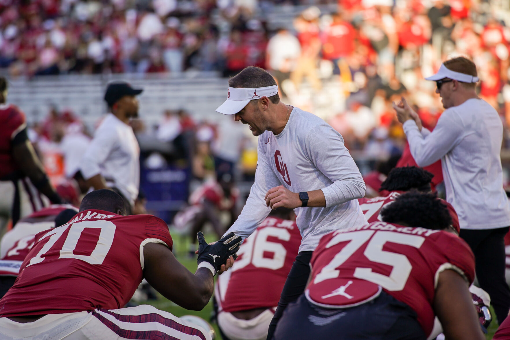 Lincoln Riley and Brey Walker